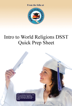 Introduction to World Religions DSST Quick Prep Sheet