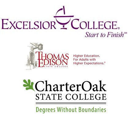 The Big Three Breakdown - Excelsior, Thomas Edison State College, Charter Oak State College